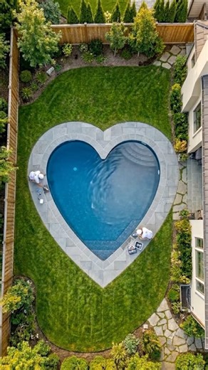 Building the Ultimate Dream Pool! 💖🏊‍♂️ #shorts