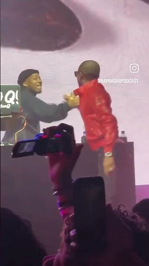 Pharrell On Stage With Clipse At The Grammy Awards #clipse #grammys #fyp