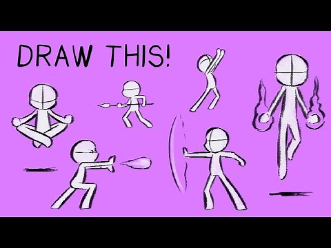 How to Draw 8 Wizard Base Poses