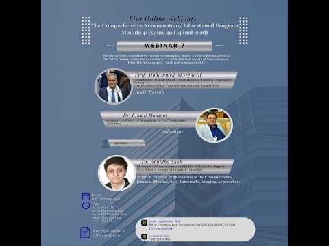 Neuroanatomy Comprehensive Educational Program - Module 4 Session 7