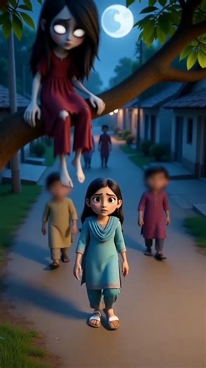 Haunted Tree – Areeba. #aivideo #animation #trending #unitedstates #horrorstories