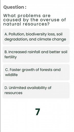 Class 8 Social Science | Chapter 1 - MCQ | Natural Resources and Their Use Short | NCERT - CBSE