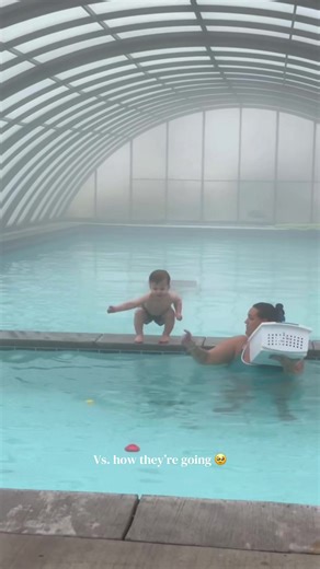 Swim Lessons for Infants: Progress and Joy
