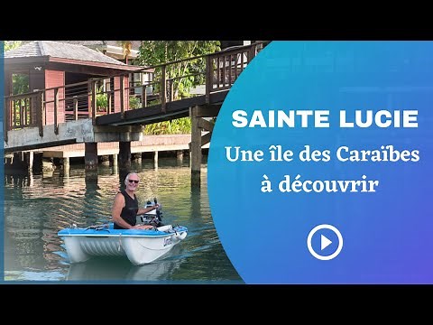 Sainte Lucie, une île des Caraïbes aux volcans actifs (4K)