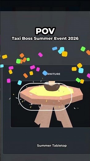 POV Taxi Boss Summer Event 2026 (Roblox Taxi Boss) #roblox #robloxtaxiboss #robloxtb #taxiboss