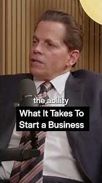 Don't Lie To Yourself About Starting a Business I Anthony Scaramucci
