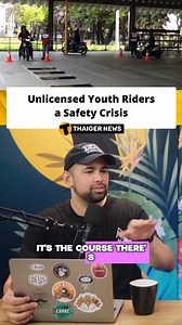 7K views · 105 reactions | Authorities are warning about a surge in underage motorbike riders with no licences or training, raising major road safety risks. Calls grow for stricter enforcement and education. #Thailand #RoadSafety #ThaiNews #YouthSafety #Motorbikes | The Thaiger | Facebook