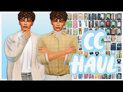 MALE CC HAUL // The Sims 4 Male Maxis Match Clothes CC MODS FOLDER ⬇️FREE DOWNLOAD 2023