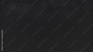 The Milky Way Galaxy Moving In A Night Sky Full Of Stars