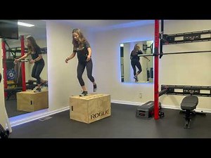 Curtsey Box Step Overs