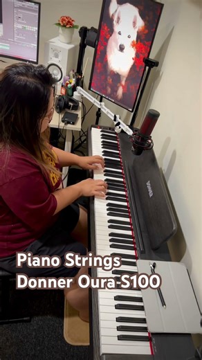 Donner Oura S100 Piano Strings Sample