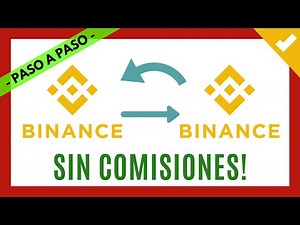 💸 Cómo TRANSFERIR de una Cuenta BINANCE a otra SIN COMISIONES ❓【 Rápido y Fácil】🔄 Enviar P2P BINANCE