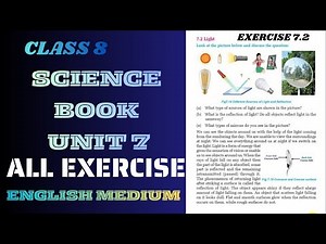 Cass 8 Science book unit 7 // Exercise 7.2// English Medium// All Exercise 7.2