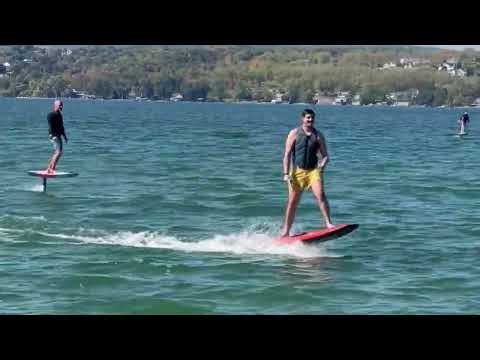 Fly On Water. Learn the latest water sport, eFoiling.