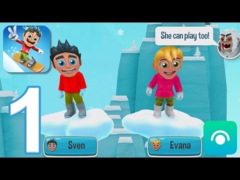 Ski Safari 2 - Gameplay Walkthrough Part 1 (iOS, Android)