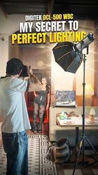 Best LED Light for Photography & Videography | 460W Power Digitek DCL 500 wbc