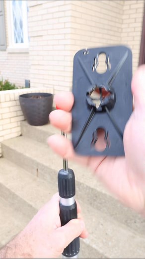 Front door project tips…I’m using four @zipwall_llc poles with 4 mil plastic to enclose the space. I make the plastic 8 inches wider than the area. That way the plastic can be sealed against the walls with tape or Foam Rails. This is a great option for painting or doing other work on the door. Many thanks to ZipWall for sponsoring this tutorial 🔥#outdoorproject #zipwallbarriers #homerenovation #homerepairtutor #sponsored | Swim Adul