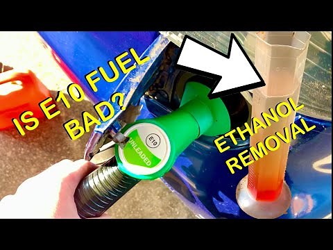 Watered Down Petrol? E10 Fuel Test & DIY Ethanol Extraction Gasoline, (E10 VS E5 BHP & MPG, CityBug)