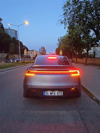 500 litre bagaja büyük diyenler varmış 😁😁 #tesla #modely #juniper #quicksilver #matte
