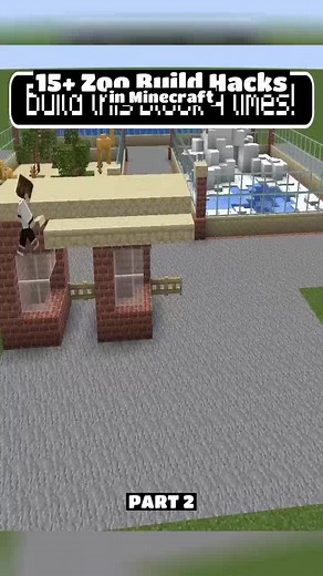 15 Zoo Build Hacks in Minecraft Part 2