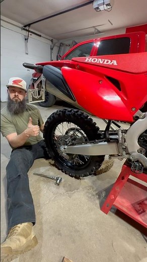 New Tire Time! Dunlop D606 on CRF450RL