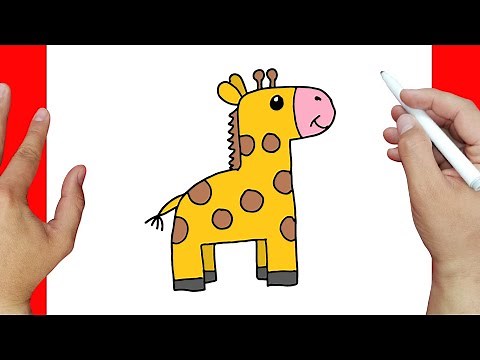 How to draw a giraffe | Easy drawings
