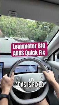 Leapmotor B10 ADAS Quick Fix for Intrusive Lane Keeping Assist Warning