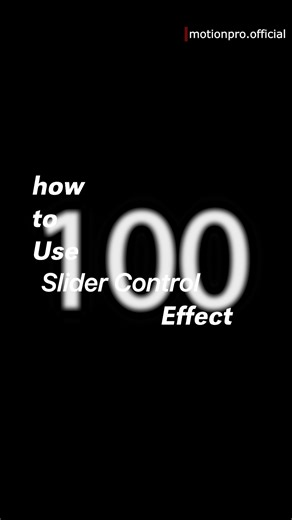 MotionPro on Instagram: "Tutorial Series :- Day 18 :- Slider Control In After Effects"
