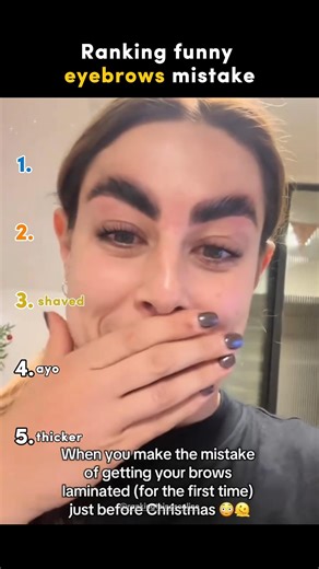 ranking funny eyebrows mistake#funny #explorepage #rankings #funnyvideos #comedy #fyp