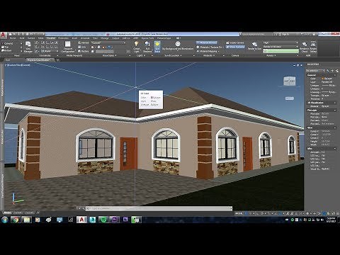 AutoCad Tutorial Básico de Renderizado.