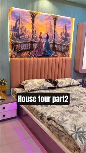 complete work 💪 (house tour part2) #light #falseceiling #housetour #homedecor