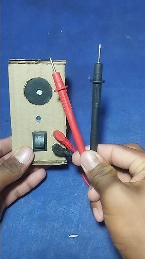 continuity tester with at home 💡how to make continuity tester #continuitytester #shorts #multimeter