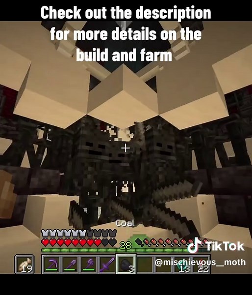 Minecraft Nether Wither Skeleton XP Farm — Full Perimeter Slab Guide