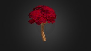 Low Poly Stylized Tree - Download Free 3D model by 3Dev