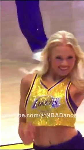 Laker Girls 10/22/24 "Latin Mix" dance performance #lakergirls #nbadancers #lakers