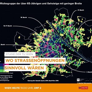 Seit Freitag gibt es vier neue Begegnungszonen in der Stadt und weitere sollen nächste Woche folgen. Dass es auf Wiens Gehsteigen oft eng zugeht haben nun auch Wissenschafter der TU Wien mit einer Studie aufgezeigt. | Radio Wien / Wien heute