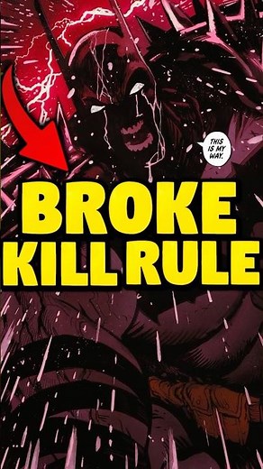 ABSOLUTE BATMAN BROKE HIS NO KILL RULE #absolutebatman #shorts #comics #batman #dc #bane #dcu #comic