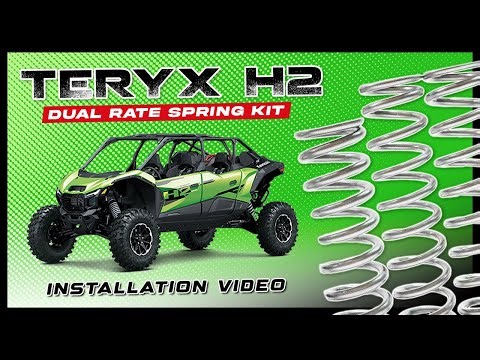 Kawasaki Teryx H2 | Dual-Rate Spring Kit | Install Video
