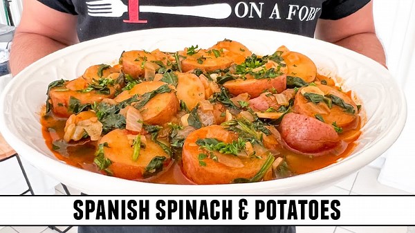 Spanish Spinach & Potatoes: A Classic Recipe from Andalucía, Spain