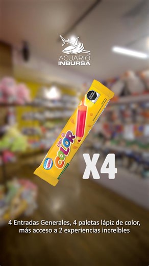 ¡Ancla en el Mar de la CDMX con tu familia! PAQUETE FAMILIAR $1,190: • 4 entradas generales • 4 paletas deliciosas • Acuario Inbursa y Acuario Interactivo 🐠 ¿Listo para crear recuerdos inolvidables? | Acuario Inbursa