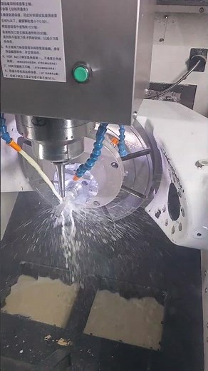 5-axis machining of aluminum aerospace parts #5axismachining #precisionparts #cncmilling #machining