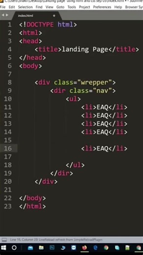 HTML basic to advanced #trending #viralshort