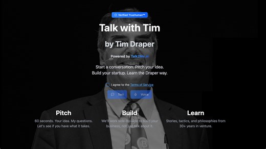 Meet Tim Draper’s Digital Twin