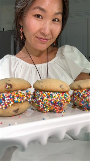 Ice Cream Cookie Sandwiches