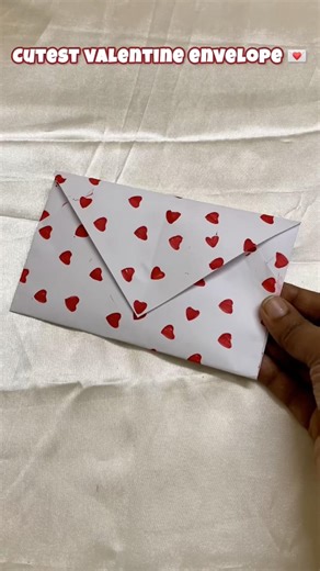 One minute envelope idea😱💌||#art#shortsfeed#diy#valentinesday