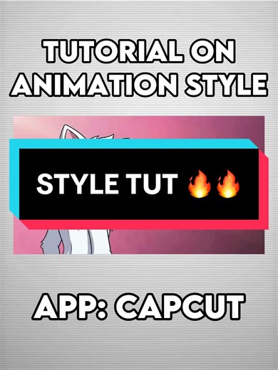 Tutorial on animation style #CapCut #capcutpioneer #tutorial #capcuttutorial #fyp