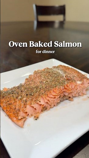 Oven Baked Salmon 🐟🔥
