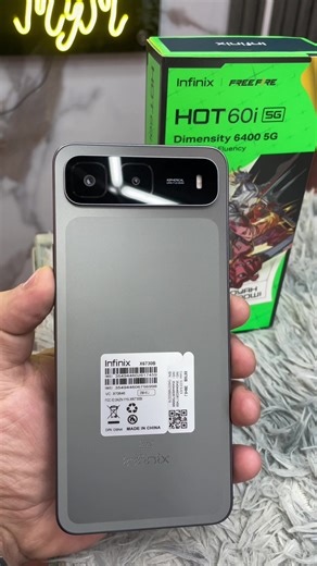 Infinix Hot 60i 5G: Velocidad y Batería Monumental