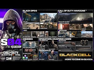 HUGE Black Ops 6 Season 4 Content Update Road Map! (New Operators, Weapons, & MORE!)