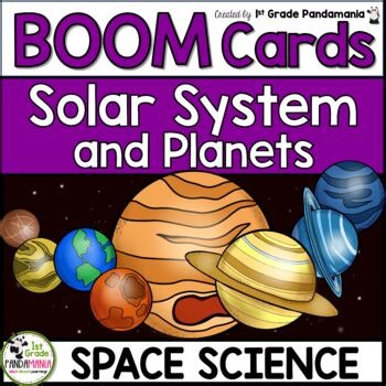 Solar System and Planets BOOM CARDS™ Lesson and Task Cards